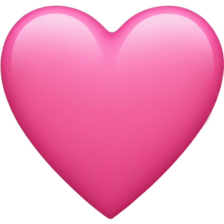 Pink heart emoji