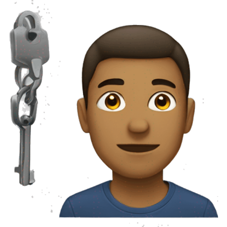 Garçons avec des locks emoji