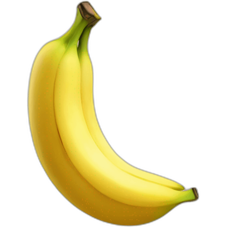 Banana smiling emoji