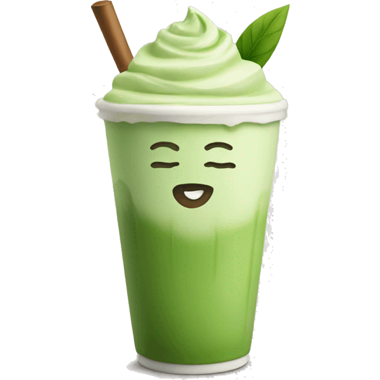 Matcha latte emoji