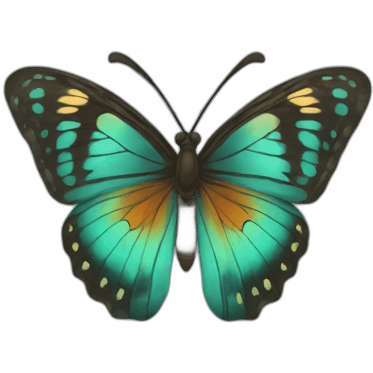 Trippy buterfly emoji