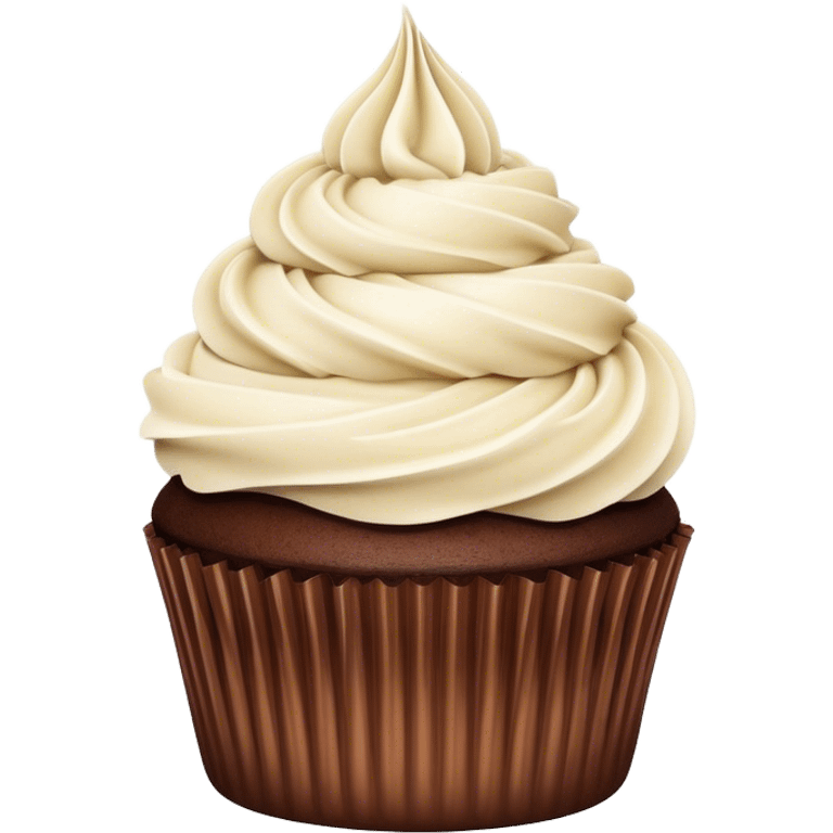 Baileys milkshake chocolate cupcake  emoji