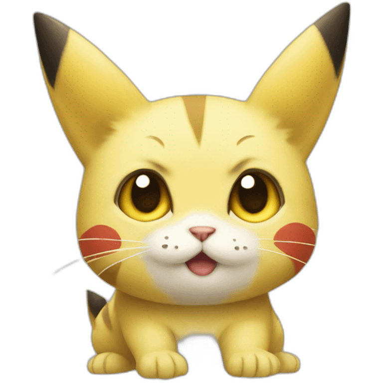 Pikachu cat emoji