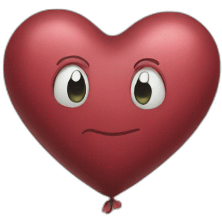 bloondy heart emoji