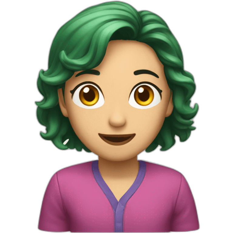 Brisa soleada de espanto emoji