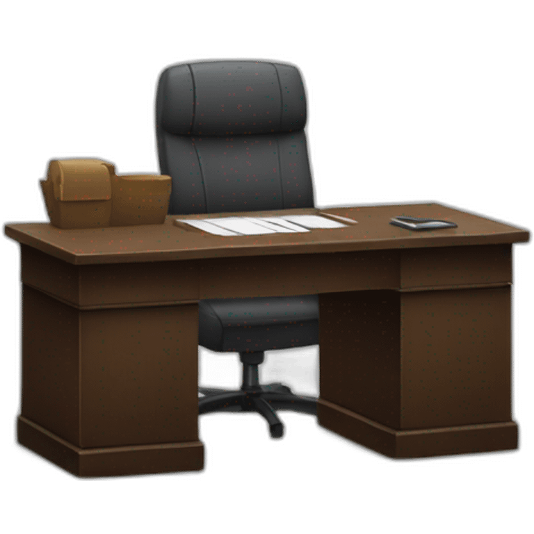 job interview desk emoji