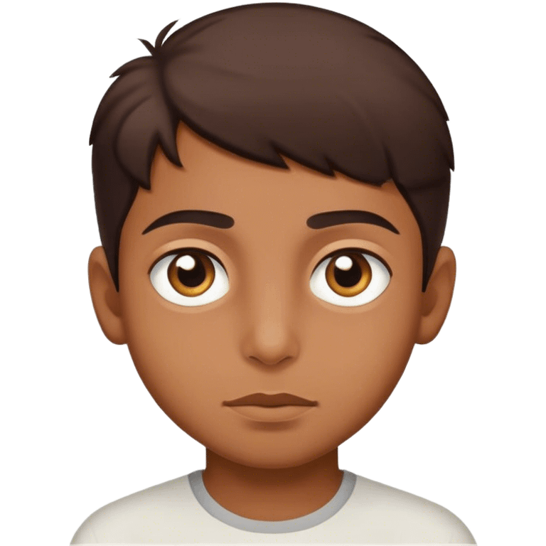 Pakistani boy  with hazel eyes emoji