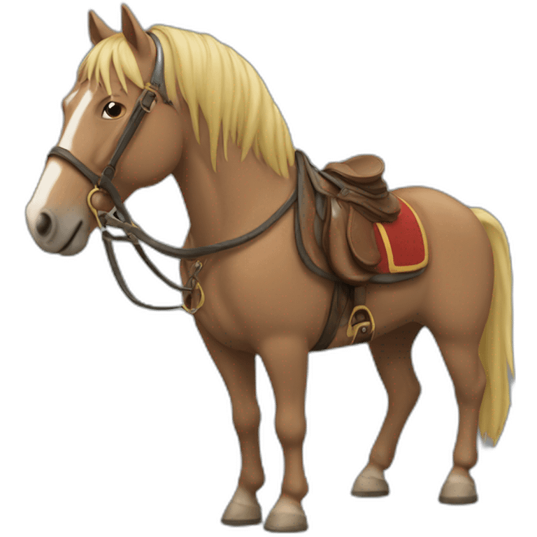 Arthur and horse emoji