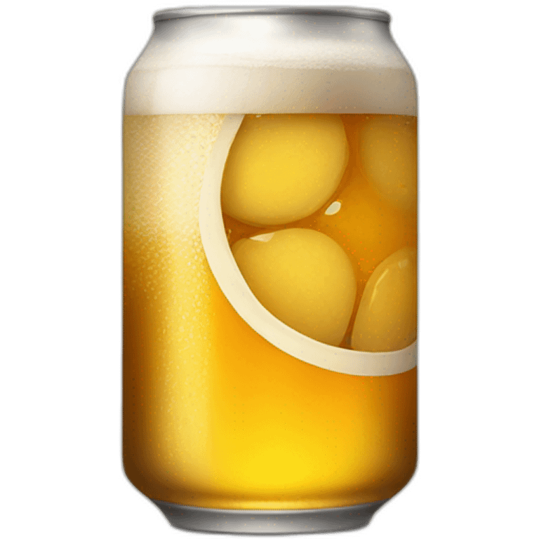 Yoga drink beer emoji