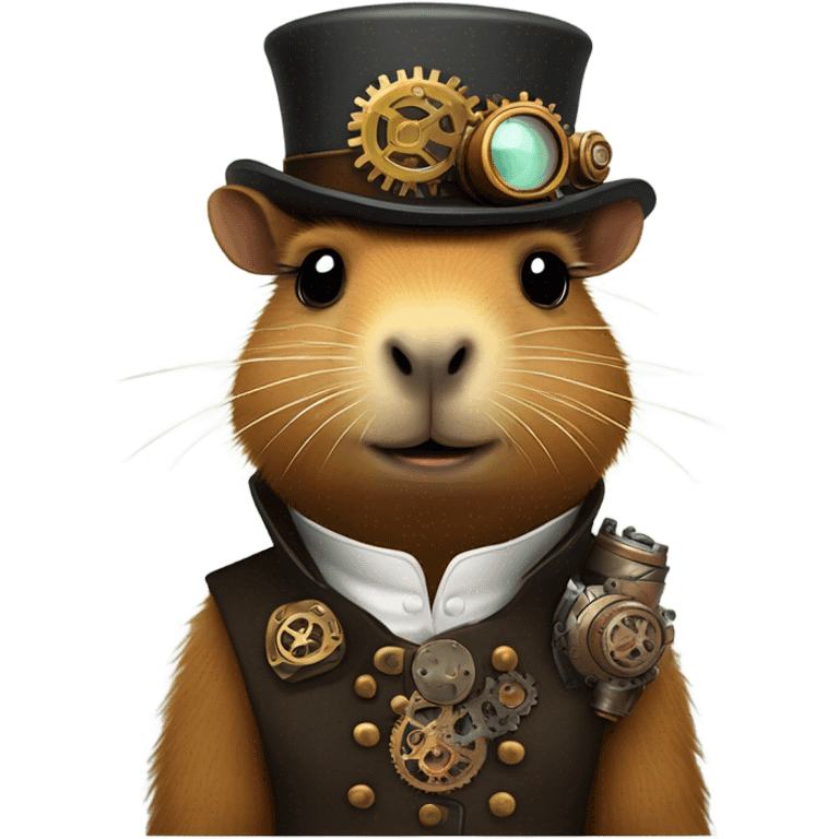 capybara steampunk emoji