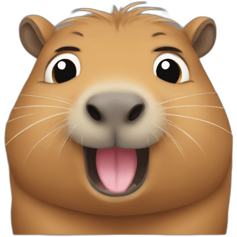 capybara crying emoji