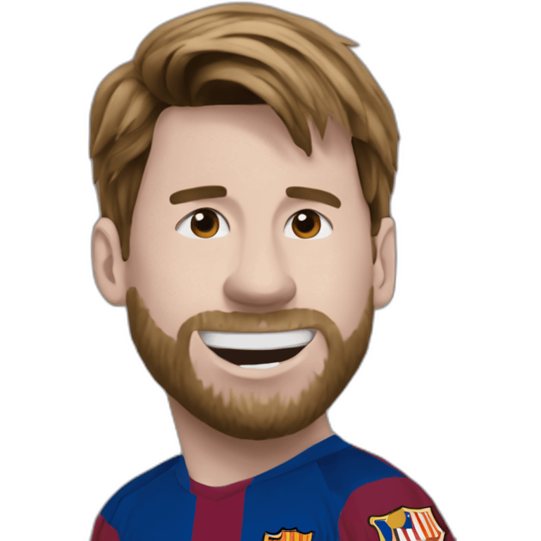 Messi Wining the d’orléanaise coup emoji