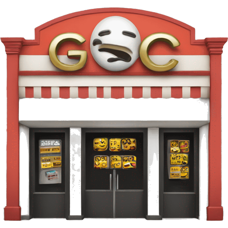 Cinemas with the word "GSC" emoji