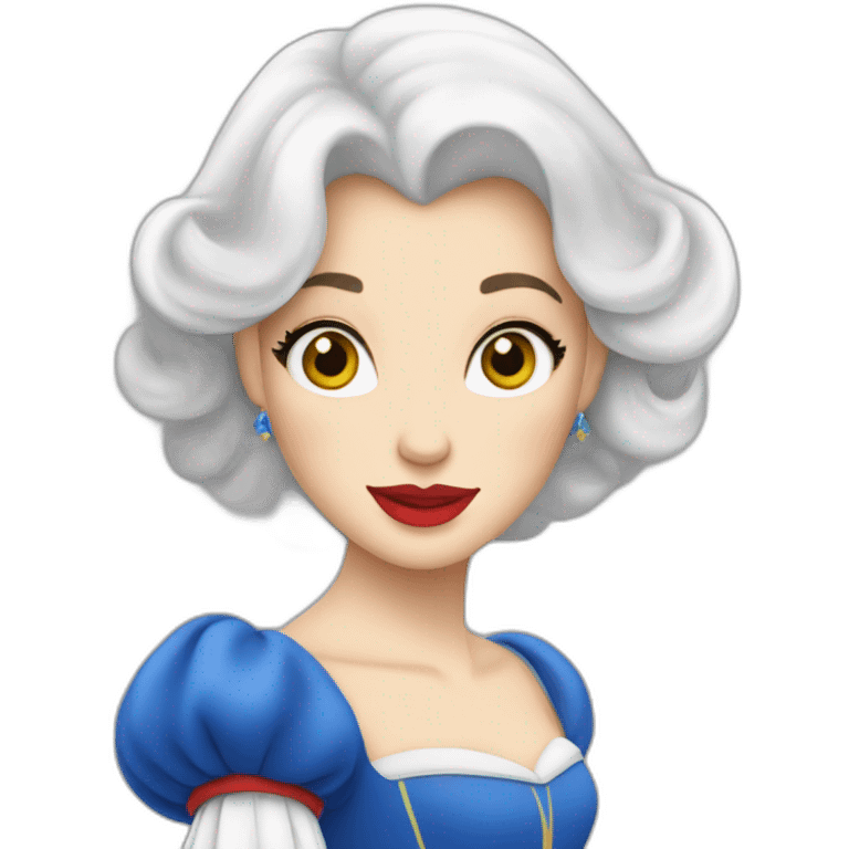 blanche neige emoji