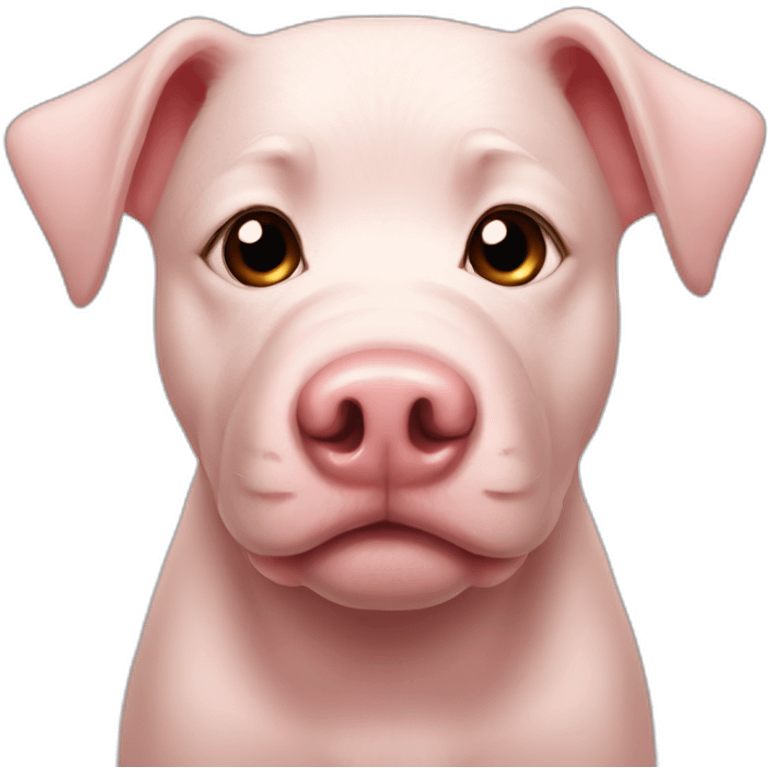 pig + dog emoji