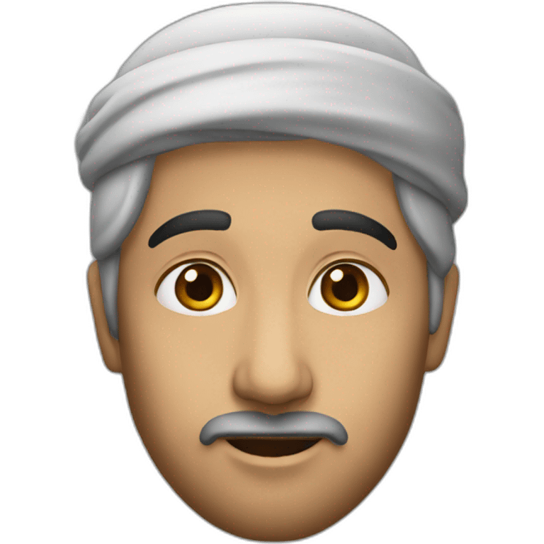 Un arabe emoji