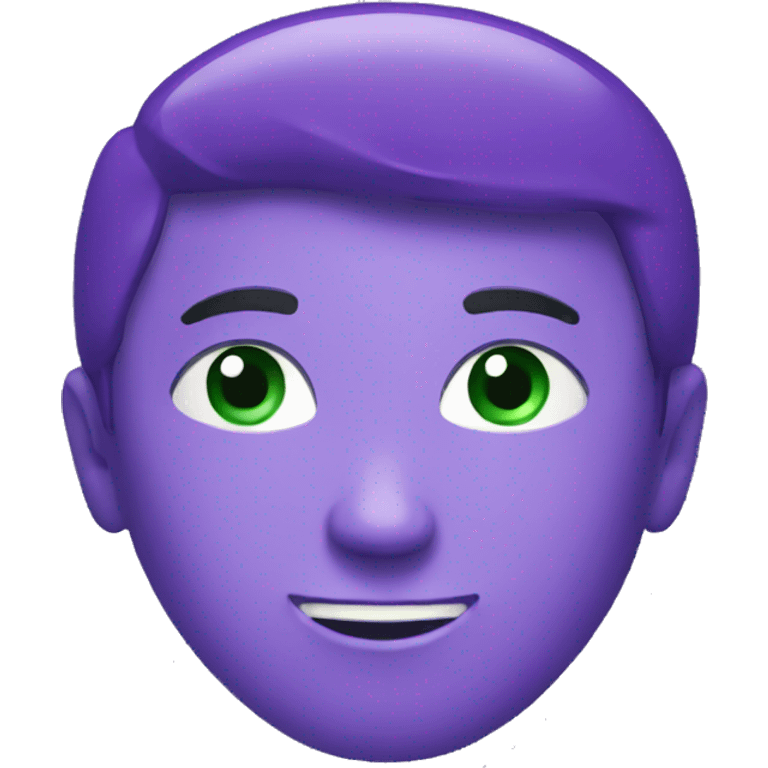 purple flashing "TM" emoji