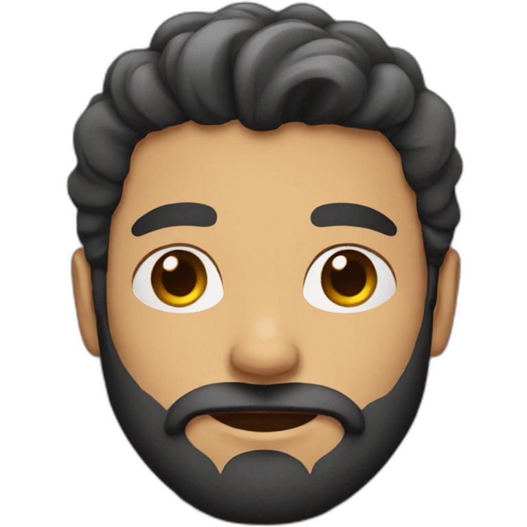 bearded man emoji