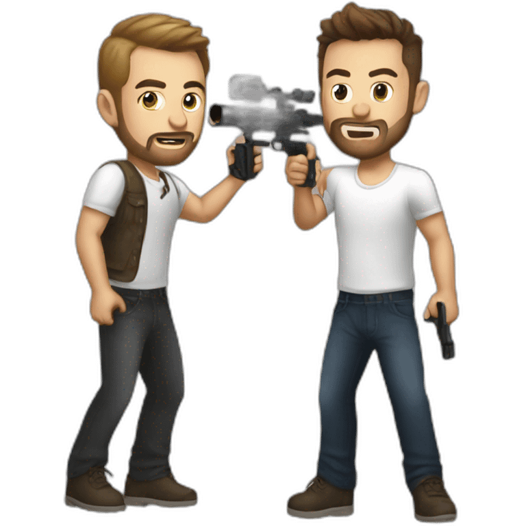 artem is shooting cristian emoji