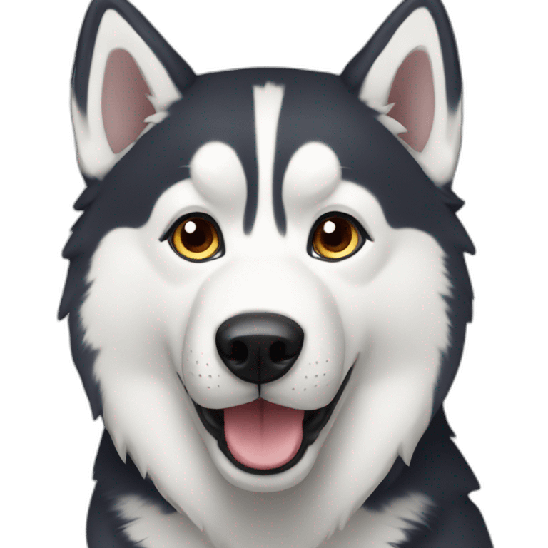 Husky emoji