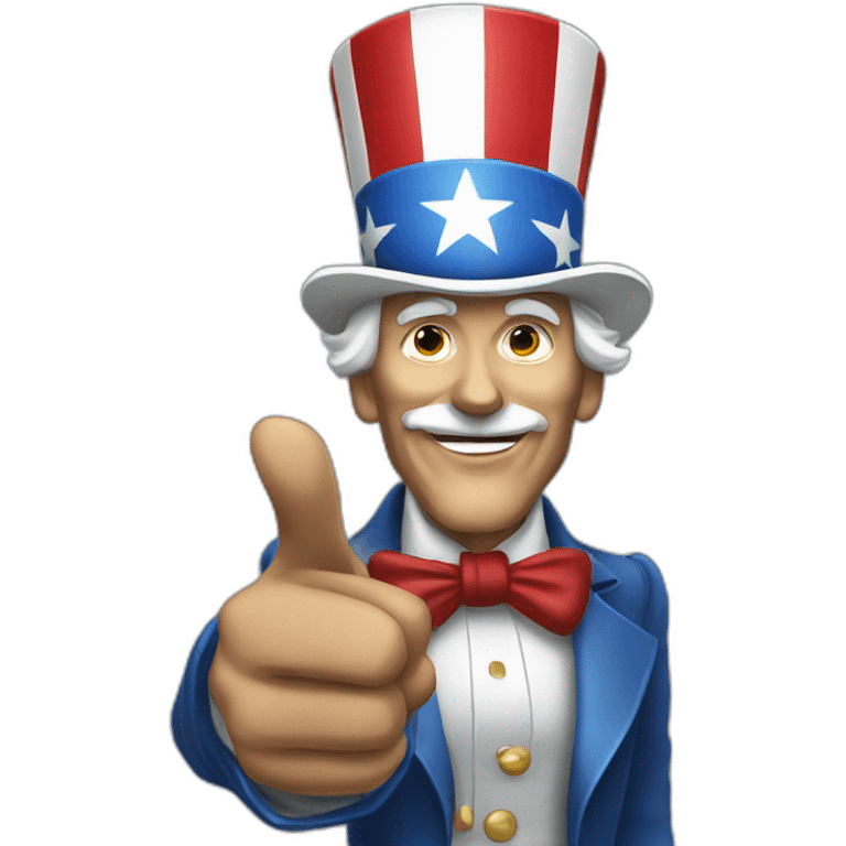 uncle sam pointing forward emoji