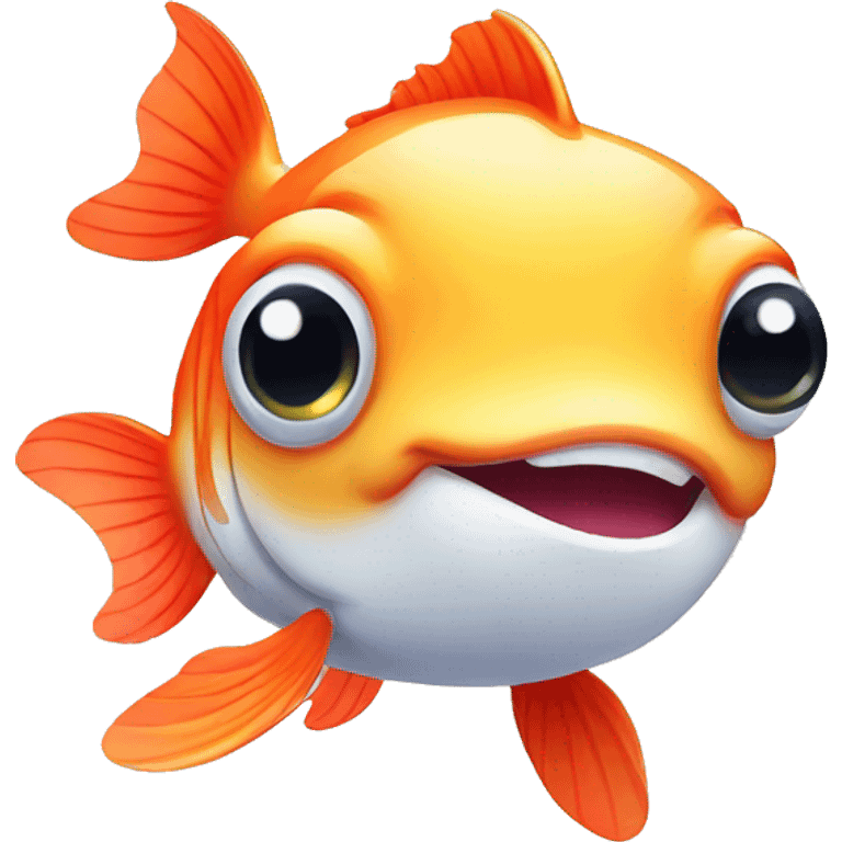 cute kawaii fish emoji