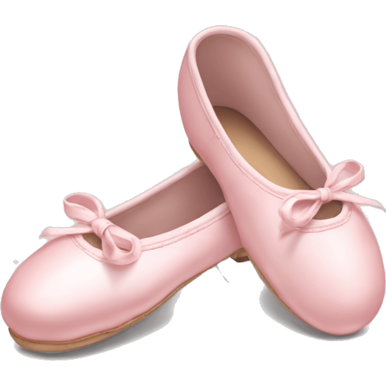 pastel pink ballet shoes emoji