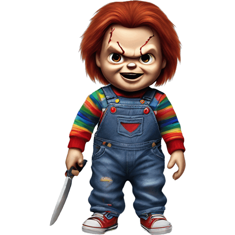 Chucky from childs play emoji