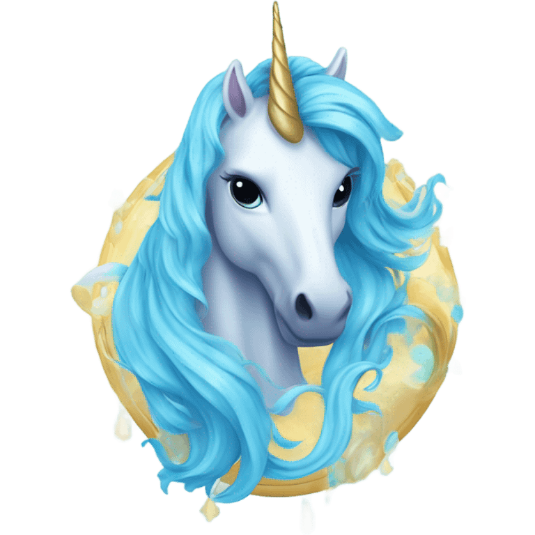 Aquarius unicorn amatisth emoji