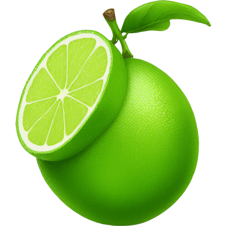 Lime emoji