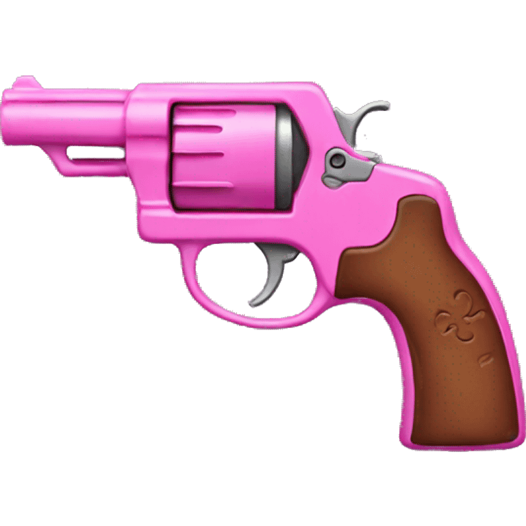 Pink gun emoji