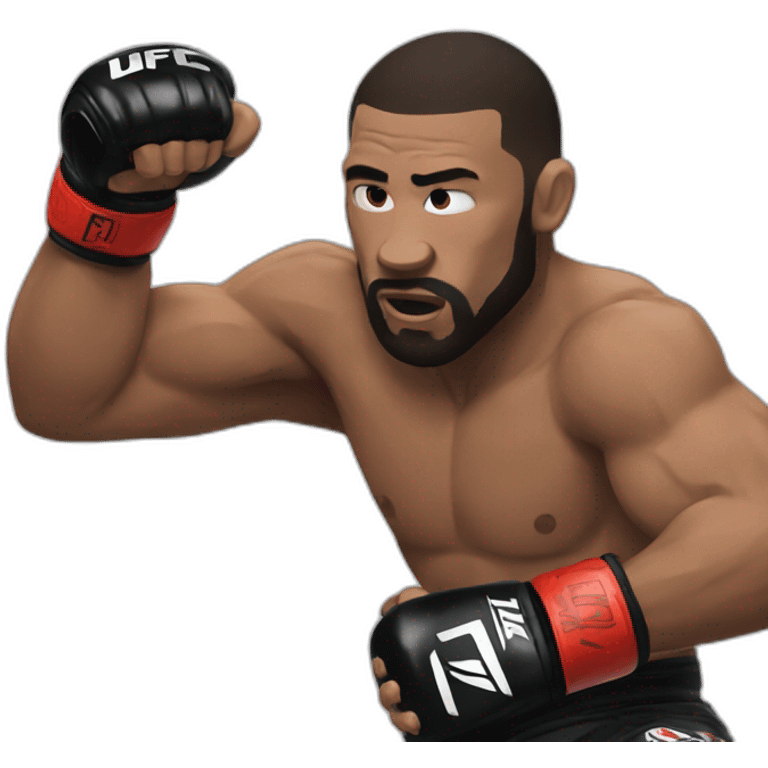 UFC fight  emoji