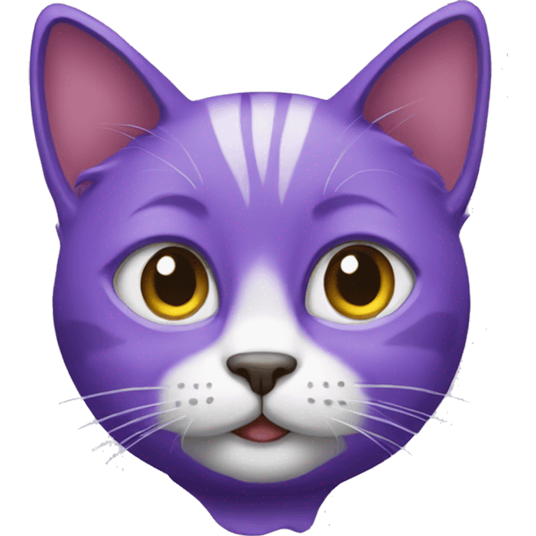 purple cat emoji