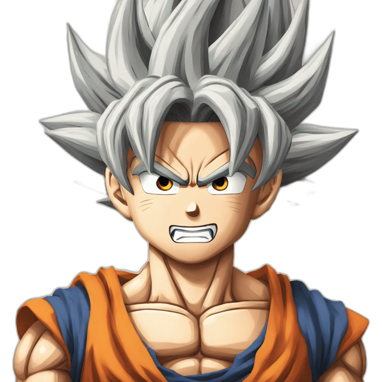 Son goku super sayen emoji