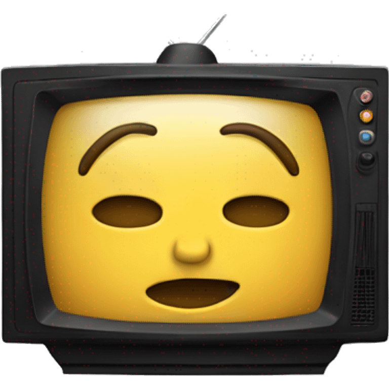 Circle television  emoji