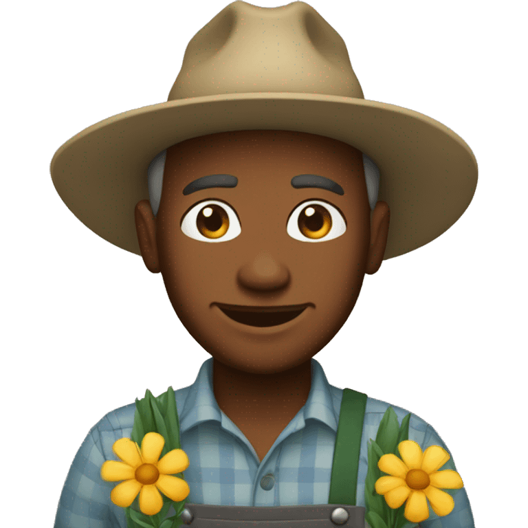 flower farmer emoji