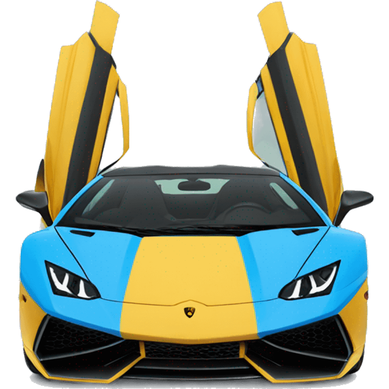 Lamborghini, Blau emoji