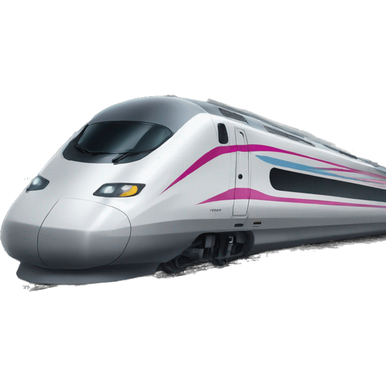 high speed trains  emoji