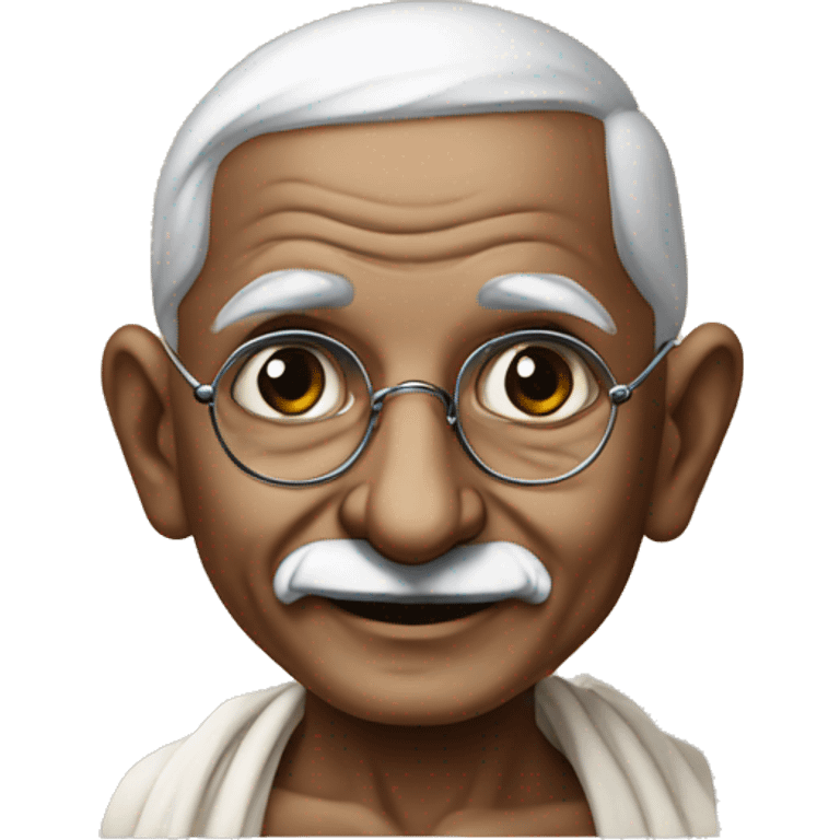 Mahatma Gandhi  emoji