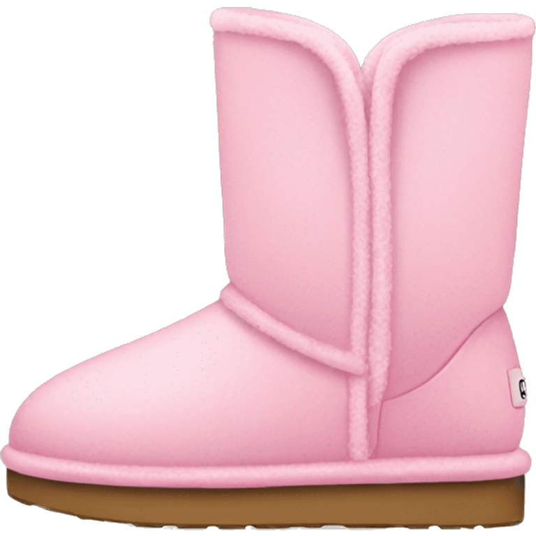 Pink ugg  emoji