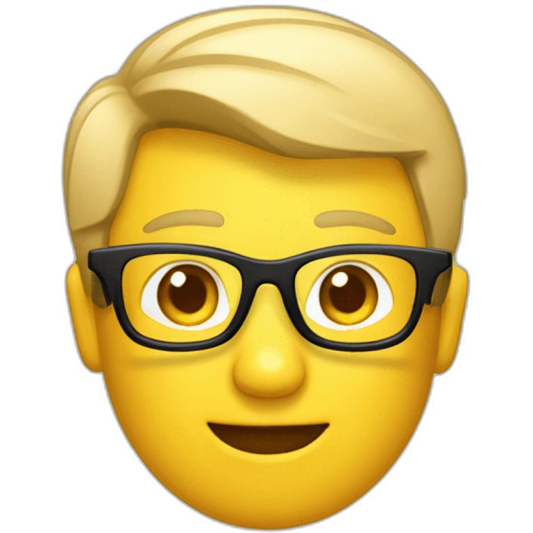 Hi emojis mit Brille Kopfhörer emoji