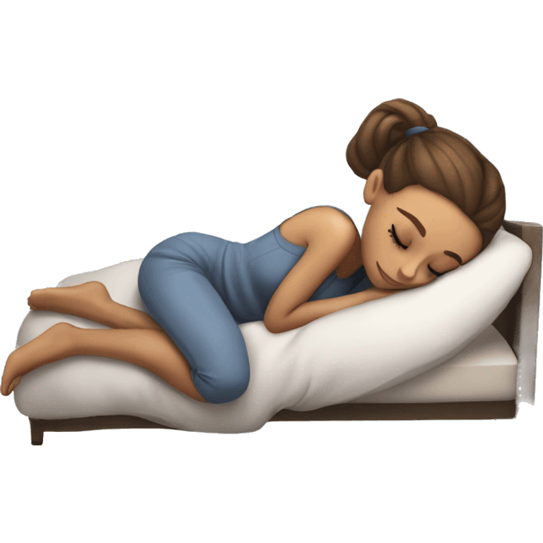 Ariana Grande sleeping emoji