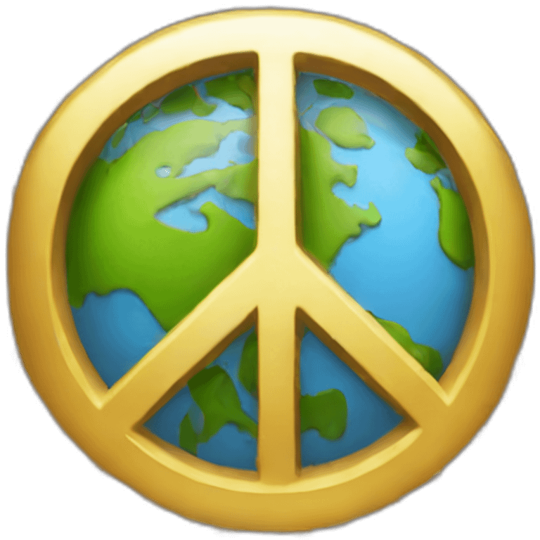 world peace emoji