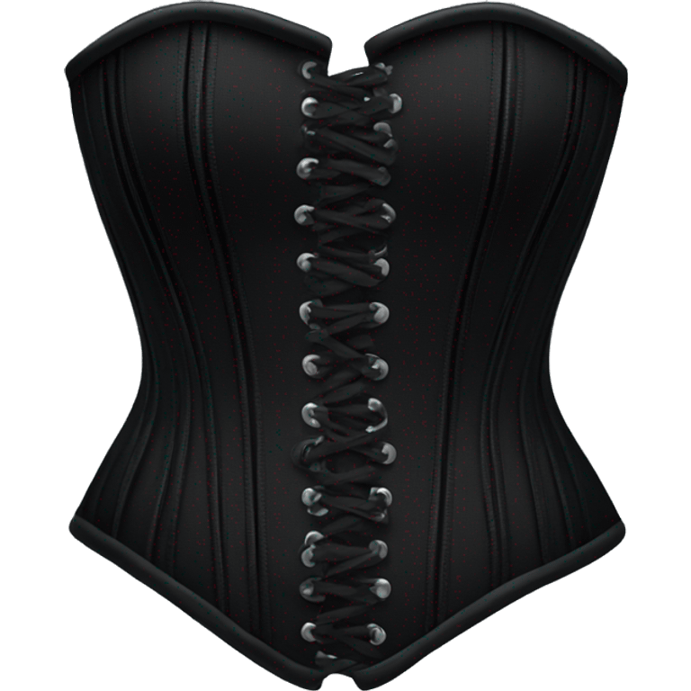 Black corset emoji