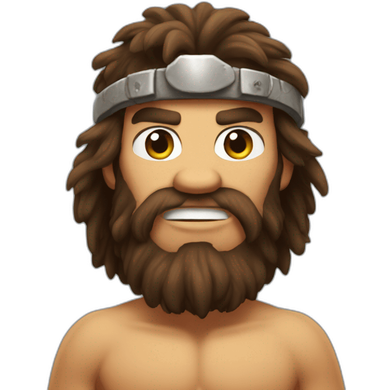 Captain caveman emoji