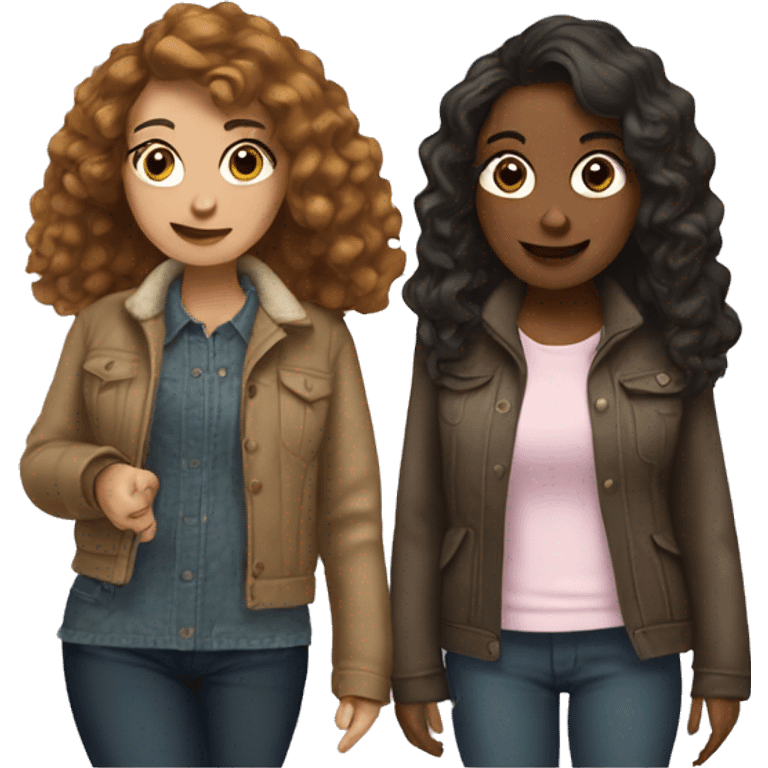 2 girlfriends  emoji