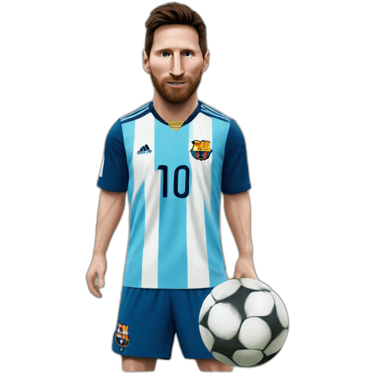 Messi qui brule emoji