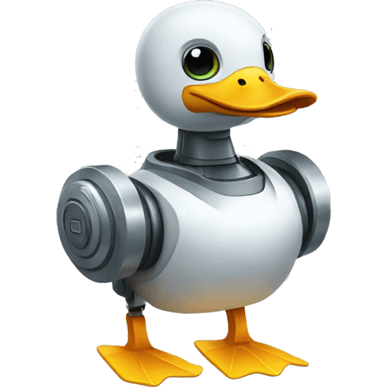 Robot duck  emoji