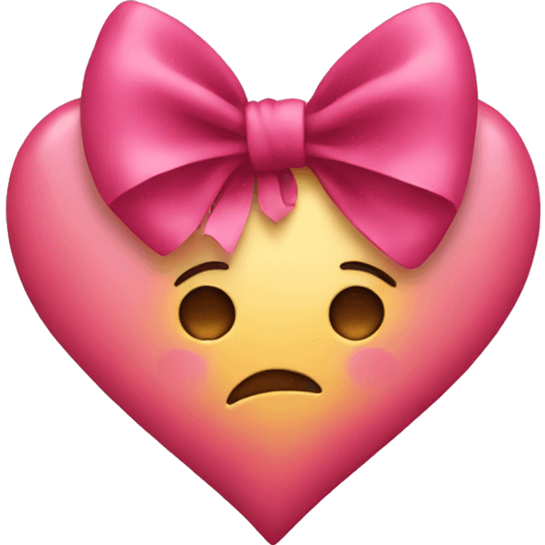 heart with bow emoji