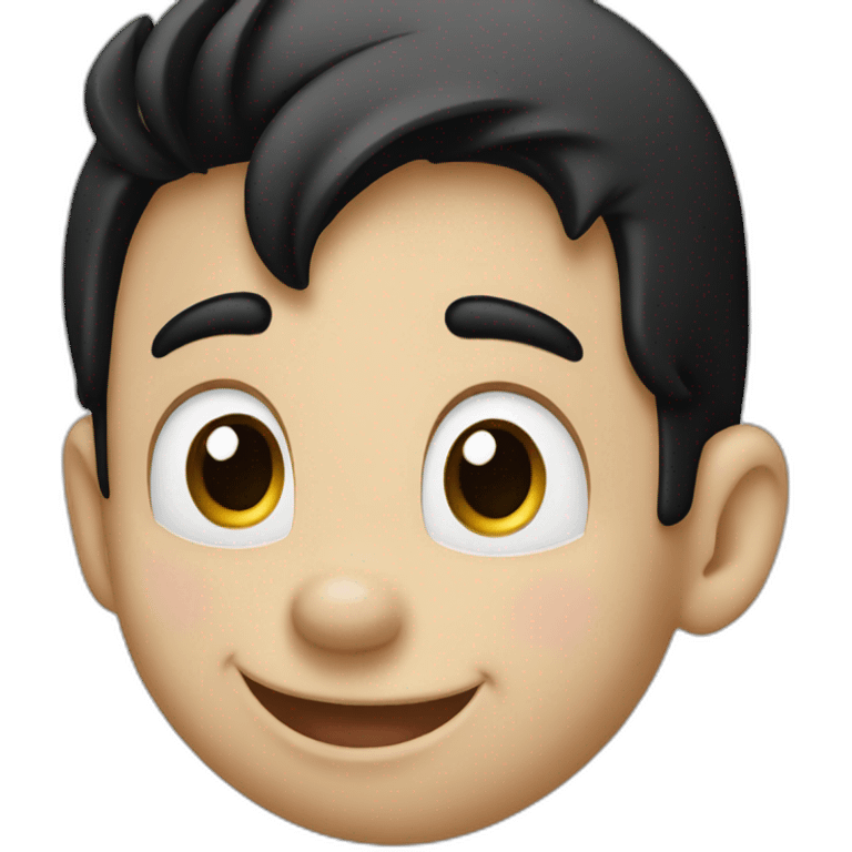 Niño Mickey mouse emoji